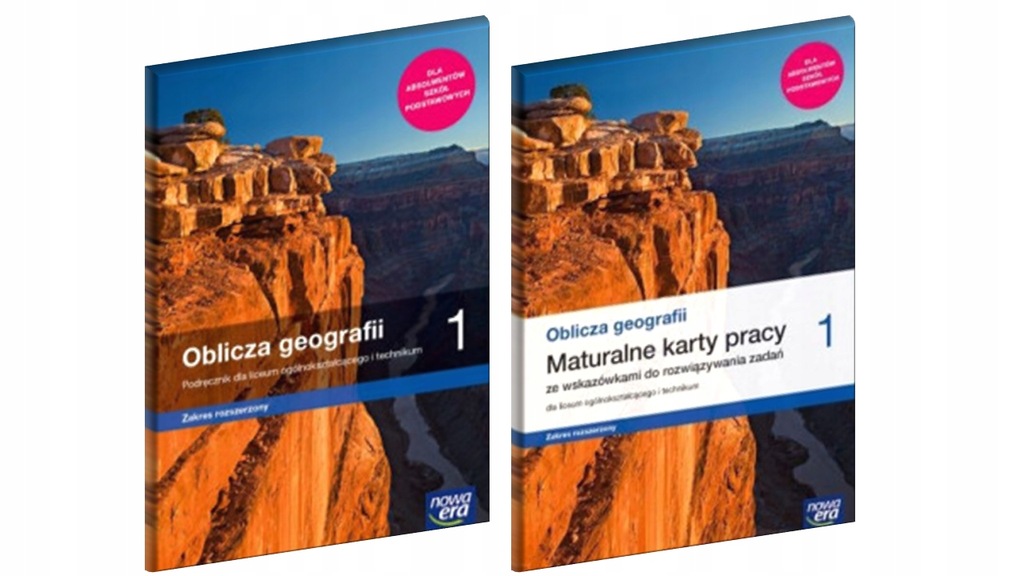 Pakiet LO Oblicza geografii KL 1 Podręcznik+Karty - 12434038857 Geografia Kl 1 Liceum Podręcznik