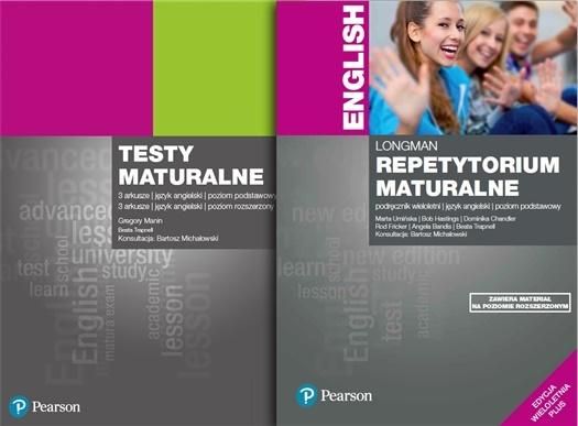 Pakiet: Repetytorium maturalne, Testy maturalne. Język angielski Repetytorium Maturalne Express Publishing Testy
