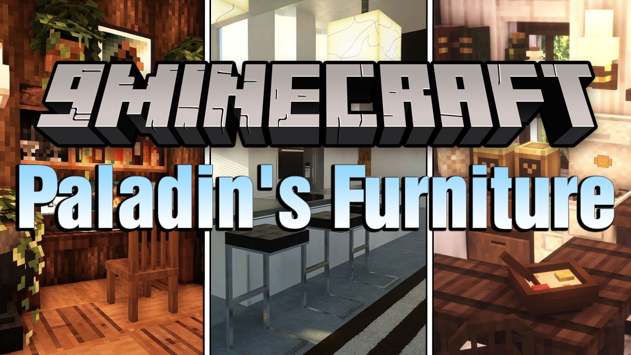 Paladin's Furniture Mod - Modern House Furniture Mod Minecraft 1 12 2 Furniture