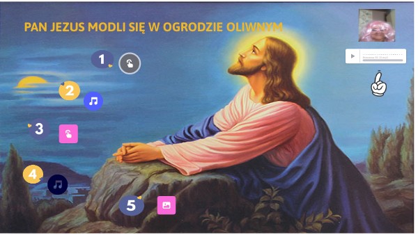 Pan Jezus w Ogrodzie Oliwnym Pocieszał Pana Jezusa W Ogrodzie Oliwnym