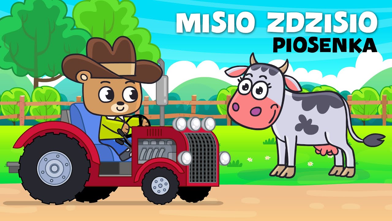 Pan McDonald Farmę Miał - Piosenki dla dzieci - Misio Zdzisio Pan Mcdonald Farme Mial Tekst