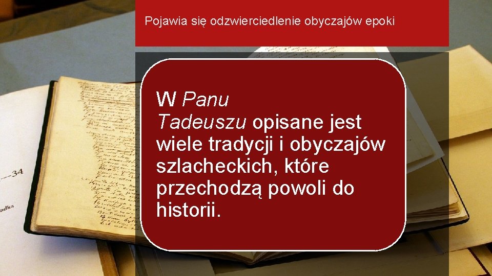 Pan Tadeusz Jaki To Gatunek Literacki