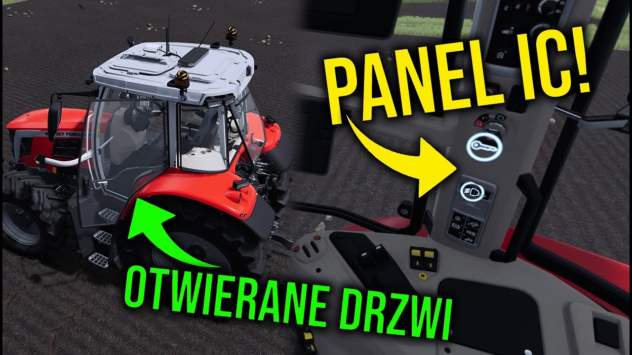 Mod Na Otwieranie Drzwi W Traktorze Fs 22
