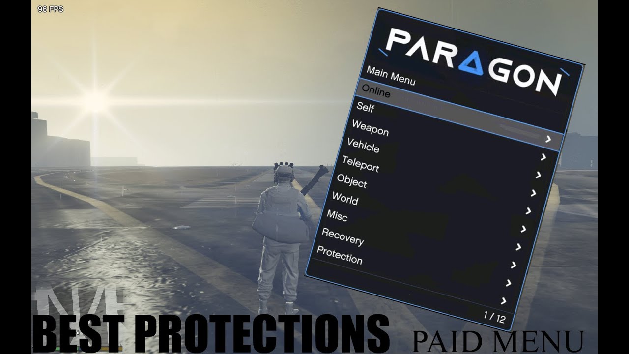 Paragon Mod Menu Gta 5