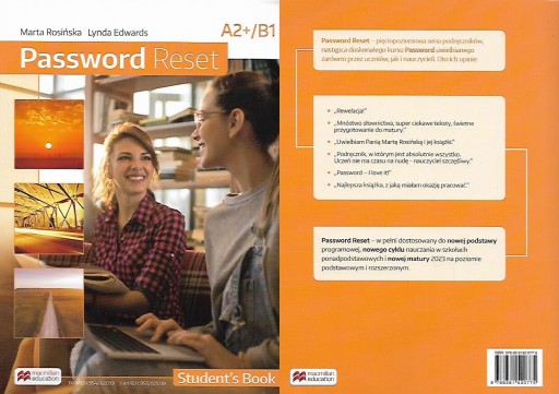 PASSWORD RESET A2+/B1 Student's Book (12721402100) | Podręcznik Allegro Password Reset A2 B1 Odpowiedzi