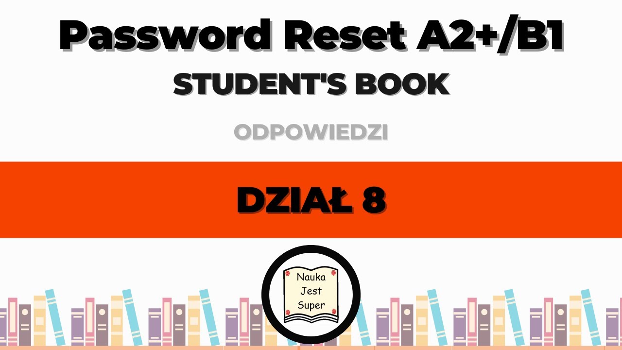 Password Reset A2 B1 Odpowiedzi