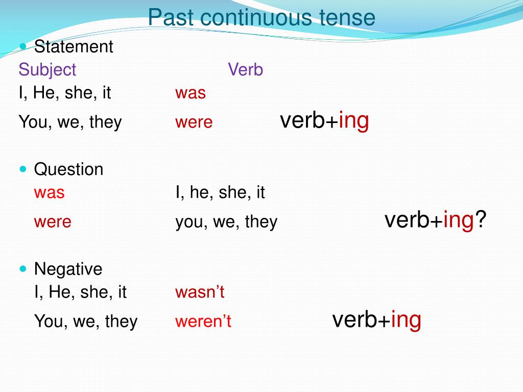 Past Simple Past Continuous ćwiczenia