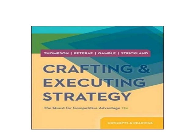 ~[PDF_ONLINE] LIBRARY~ Crafting and Executing Strategy Concepts and R… Crafting And Executing Strategy Concepts And Cases 22nd Edition Pdf