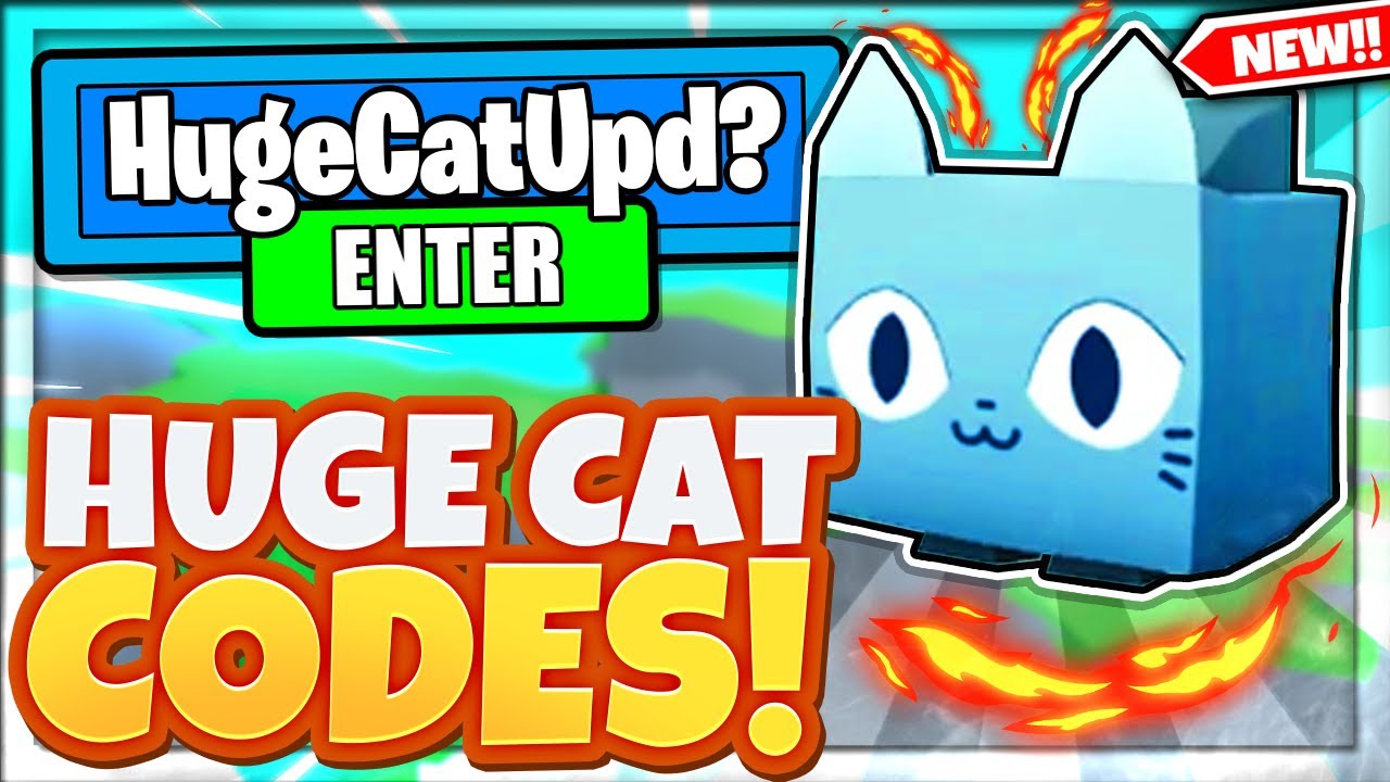 PET SIMULATOR X CODES *HUGE CATS* ALL NEW SECRET UPDATE? ROBLOX PET Huge Cat Pet Simulator X Code