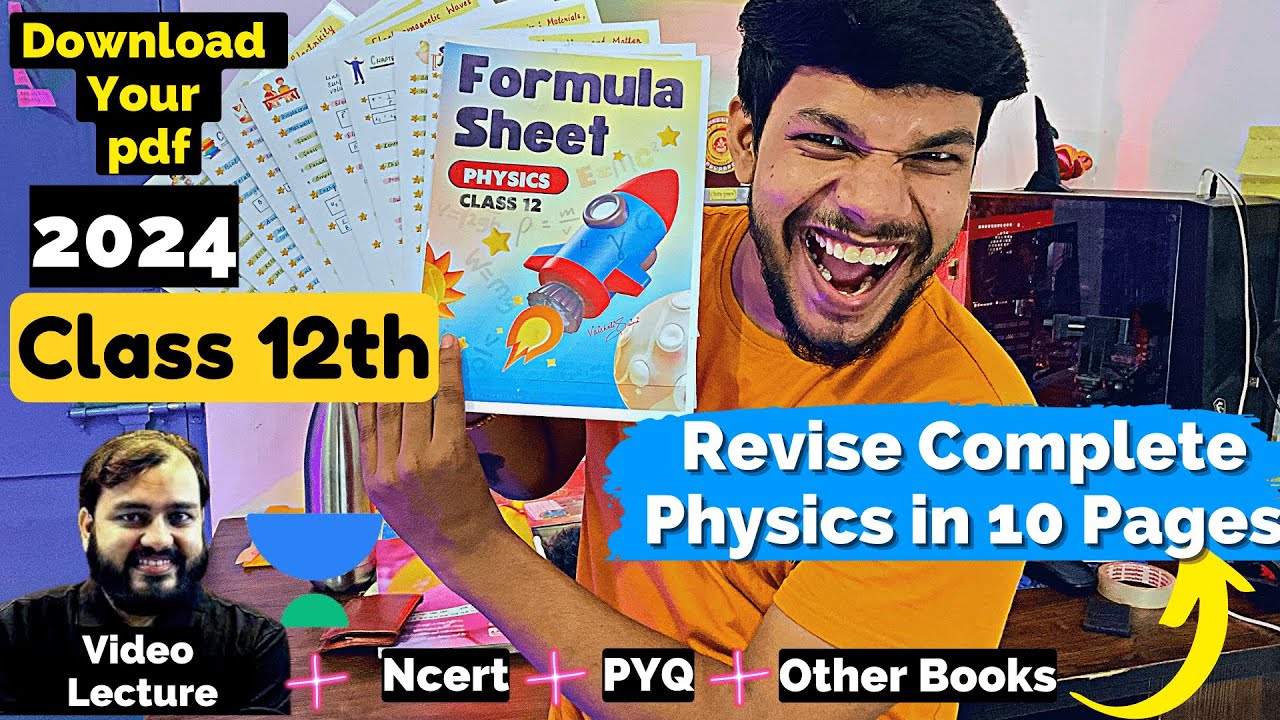 physics class 12 formula sheet pdf 2024 | Download pdf Now | ALL Hello Explorer 6podrecznik Pdf