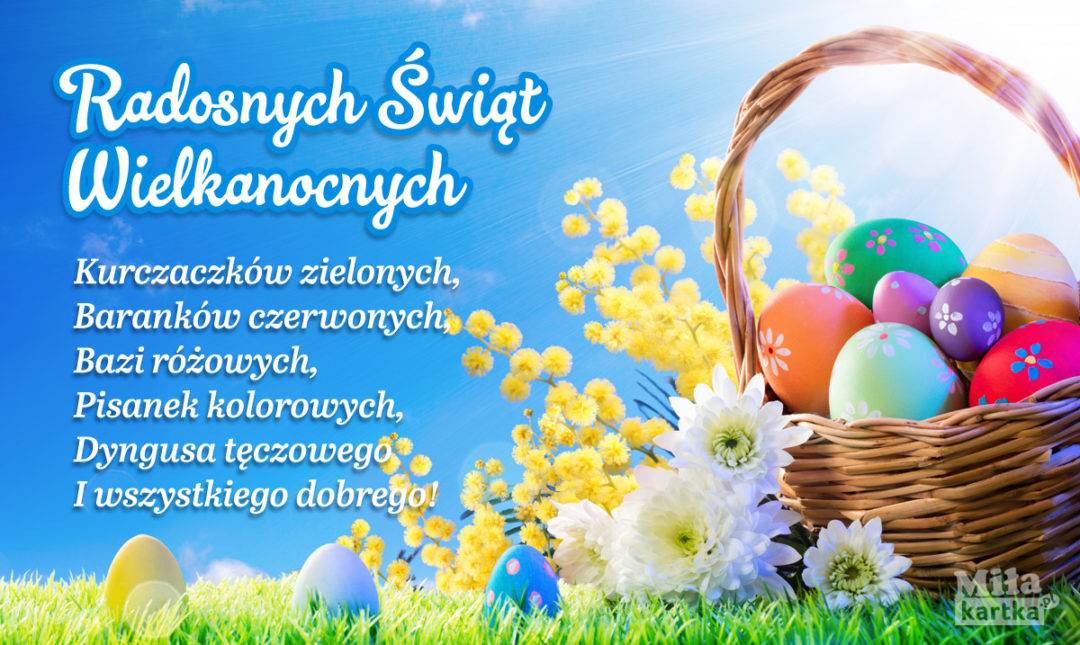 życzenia Na święta Wielkanocne Gify
