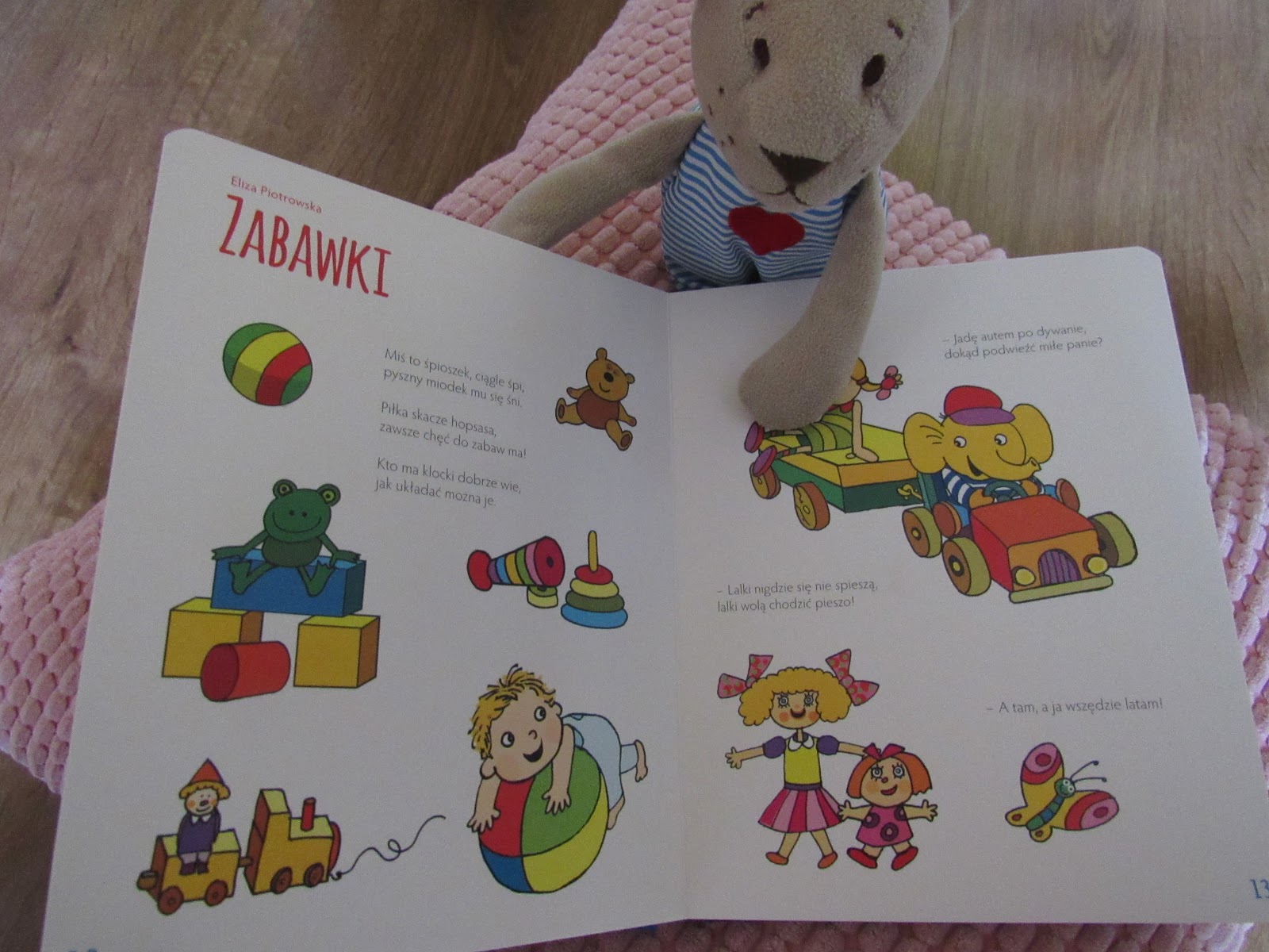 "Pierwsza książka mojego dziecka" (CAŁA POLSKA CZYTA DZIECIOM) Książka Z Pytaniami Dla Dzieci
