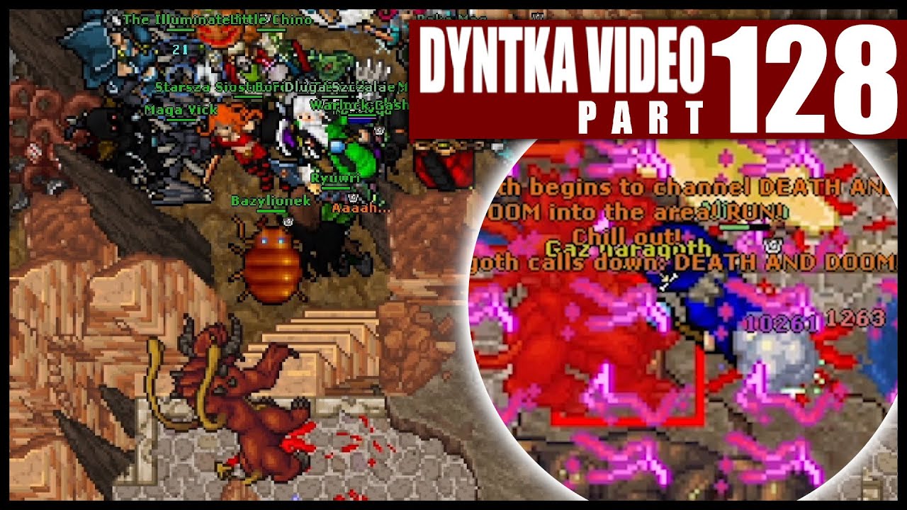Pierwszy Gaz'Haragoth po mergu na serwerze Nevia! | Tibia - Dyntka Gdzie Użyto Po Raz Pierwszy Gazów Bojowych