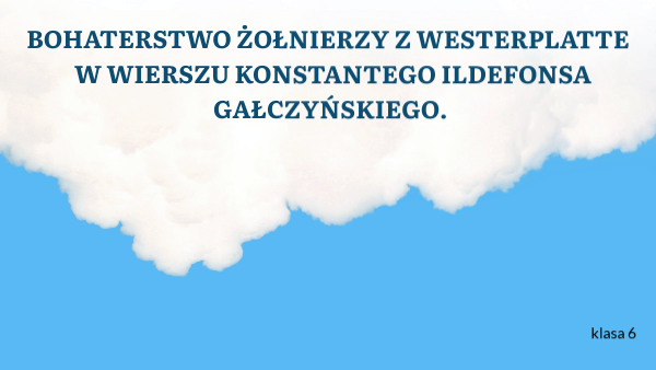 Pieśń O żołnierzach Z Westerplatte Tekst