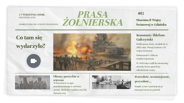 Pieśń o żołnierzach z Westerplatte cz.1 | Genially Tekst żołnierze Z Westerplatte
