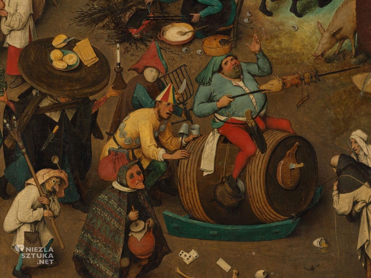 Pieter Bruegel Starszy Walka Karnawału Z Postem