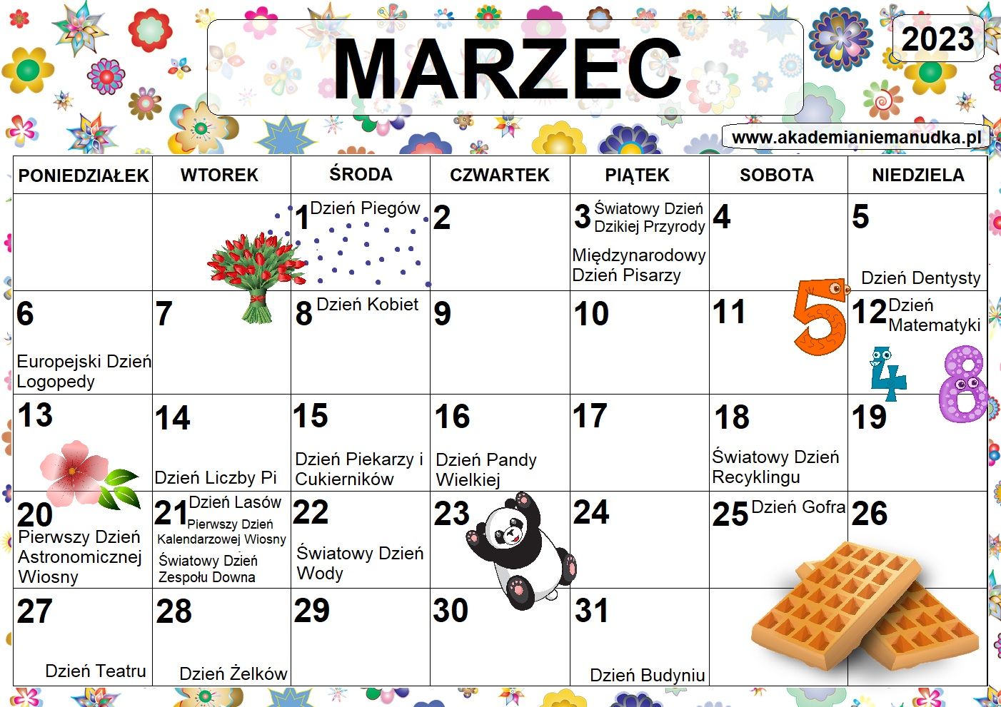 Pin on Kalendarz Co Szkoła Robi Z Mózgami Dzieci