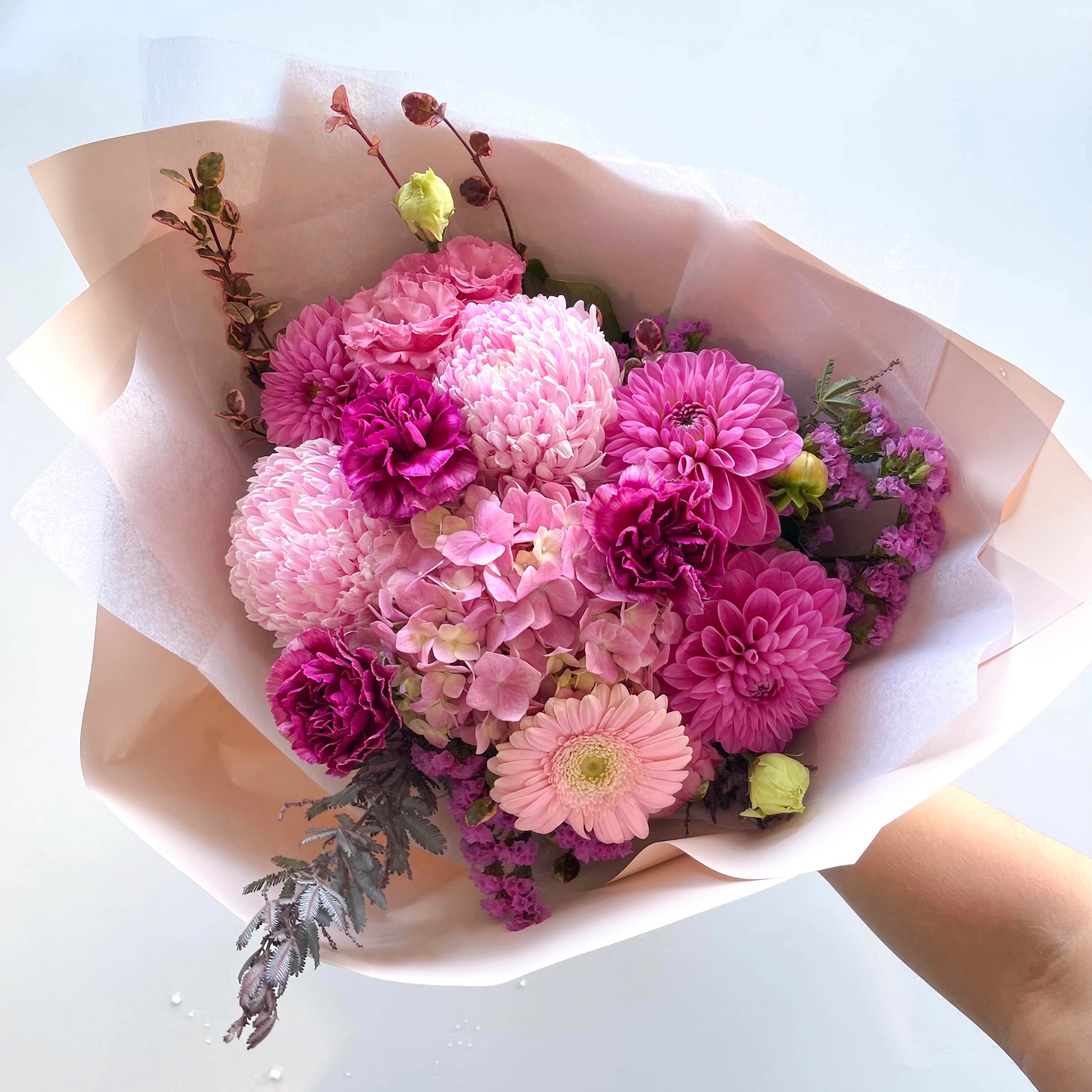 Pink Posy Bouquet | Flowers Delivered - The Flower Shed Posyłam Was Na Pracę Bez Nagrody Tekst