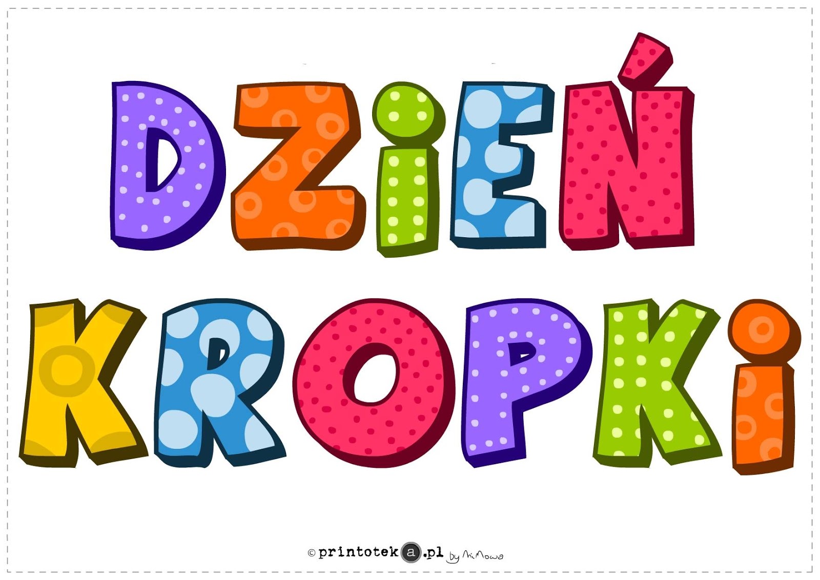 Piosenka "Kropka" ~ Zamiast kserówki. Duża Piłka W Kropki Złote Piosenka