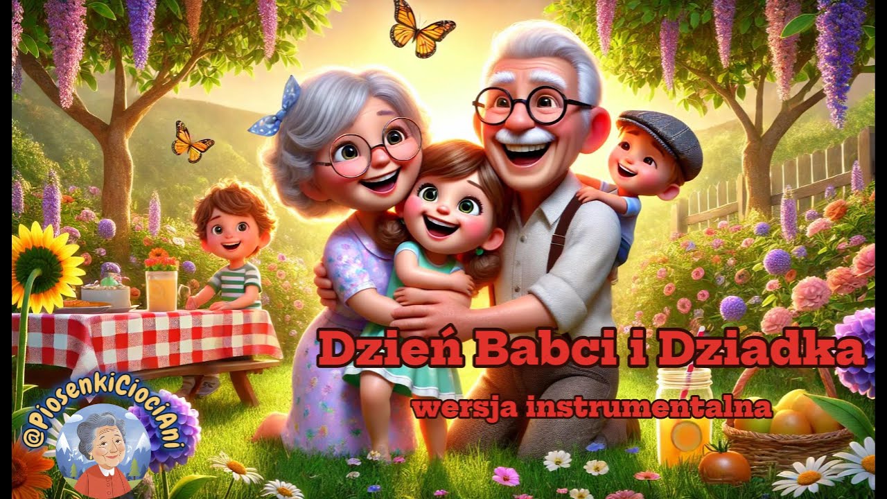 Piosenka na Dzień Babci i Dziadka - wersja instrumentalna - YouTube Music Kraina Babci I Dziadka Piosenka