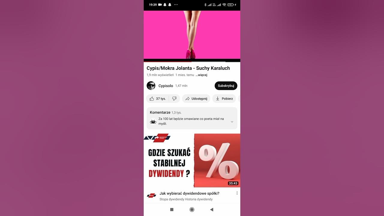 On Mnie Rucha A Ja Jestem Sucha