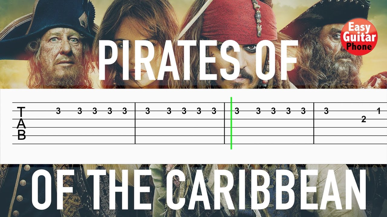 Pirates Of The Caribbean Tutorial Guitar