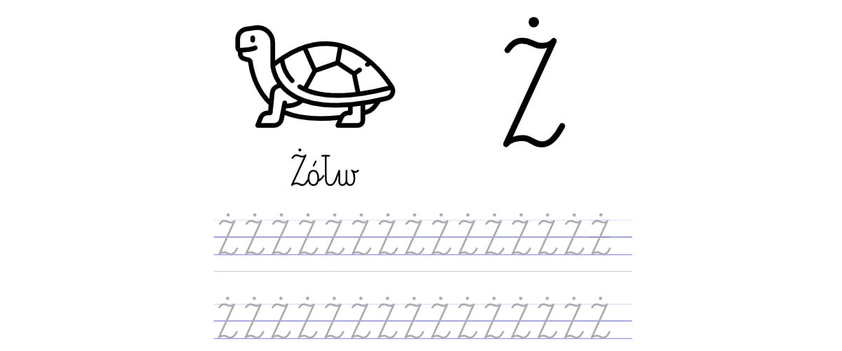 Karty Pracy Litery Po Sladzie