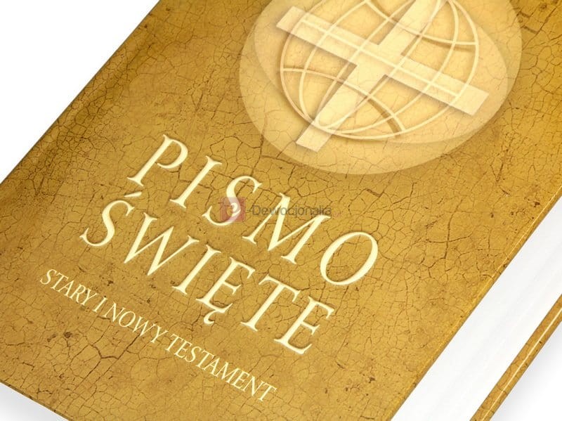 Pismo Święte Stary i Nowy Testament B6 - brąz Dewocjonalia Sklep Pismo święte Stary I Nowy Testament