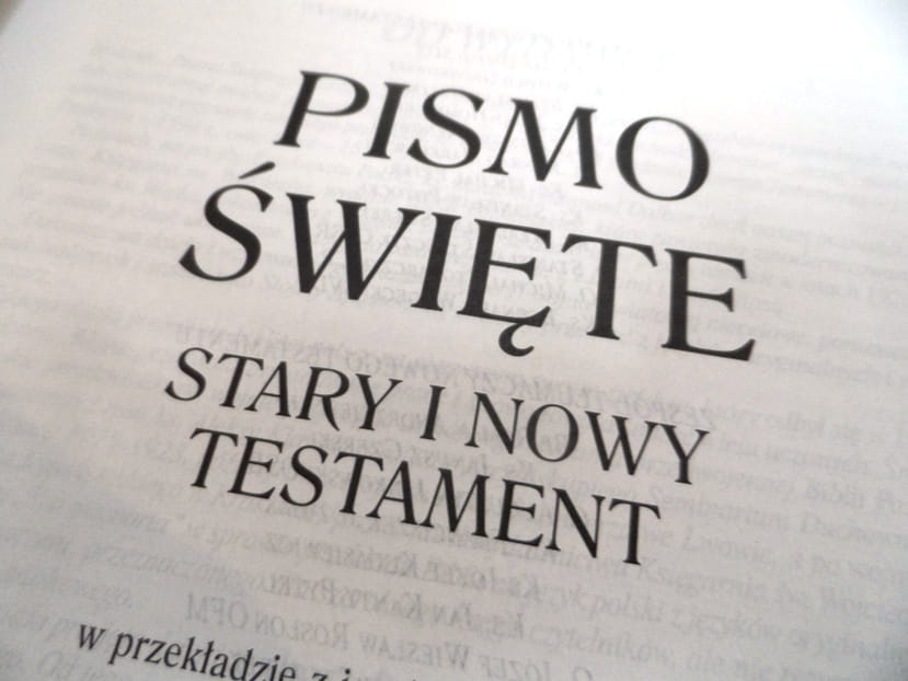 Pismo święte Stary I Nowy Testament