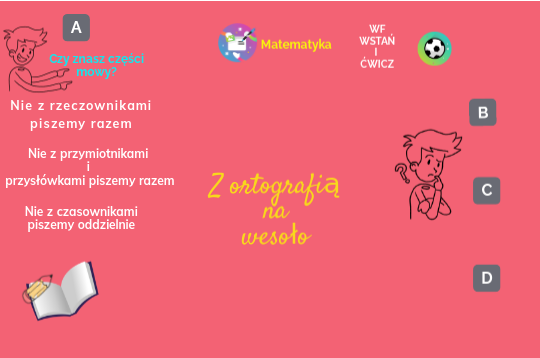 Piszemy poprawnie- pisownia wyrazów z nie Nie Z Przysłówkami Jak Piszemy