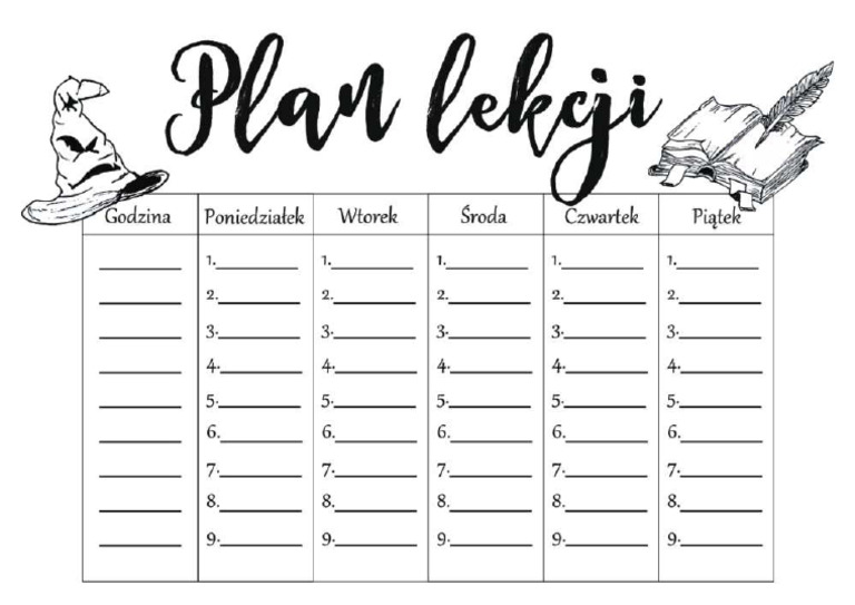 Plan Lekcji Sp 10 Zielona Góra