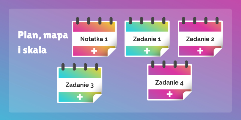 Plan, mapa i skala Skala I Plan Diagramy Klasa 4