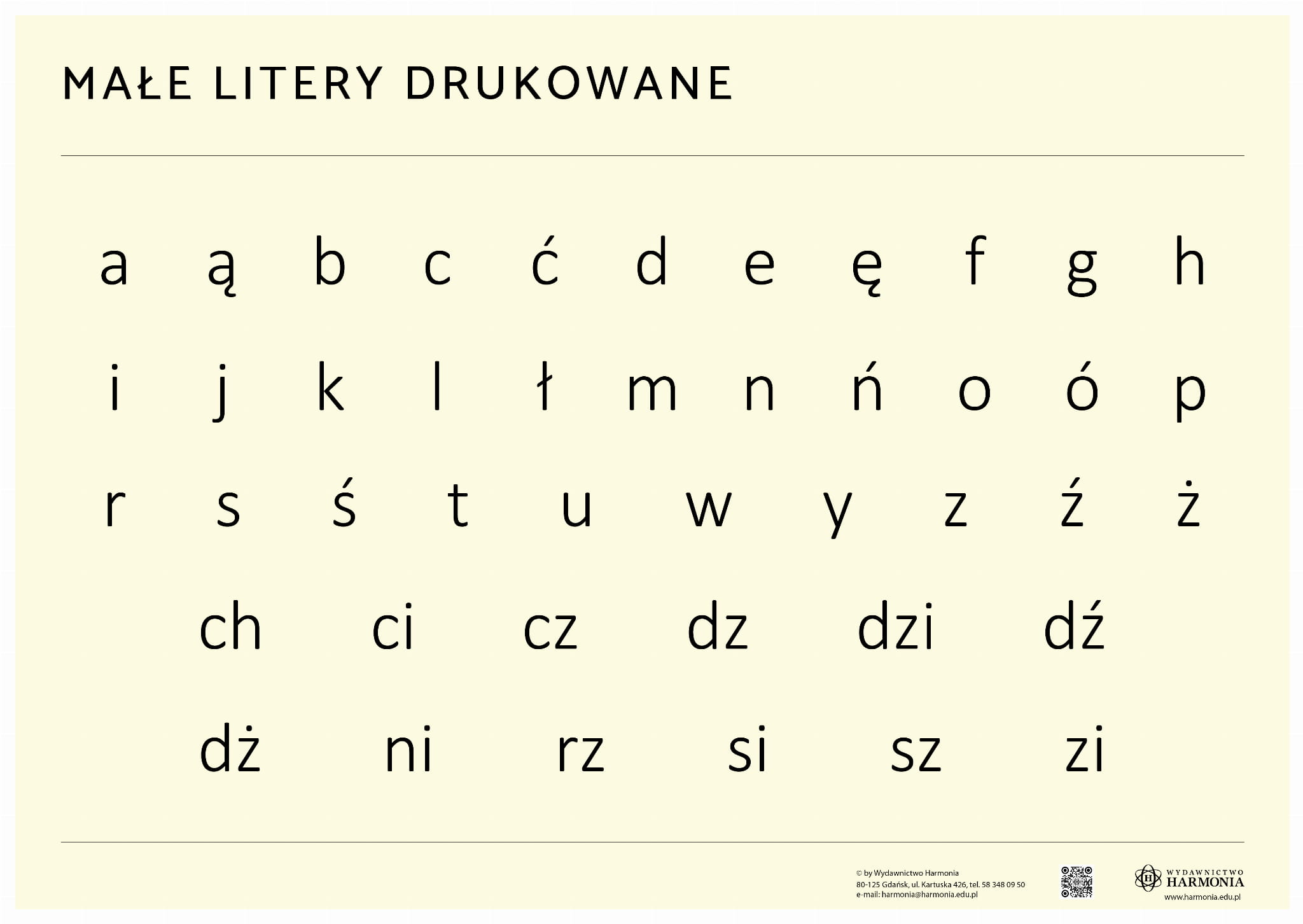 Ksztalt I Wielkosc Liter W Druku