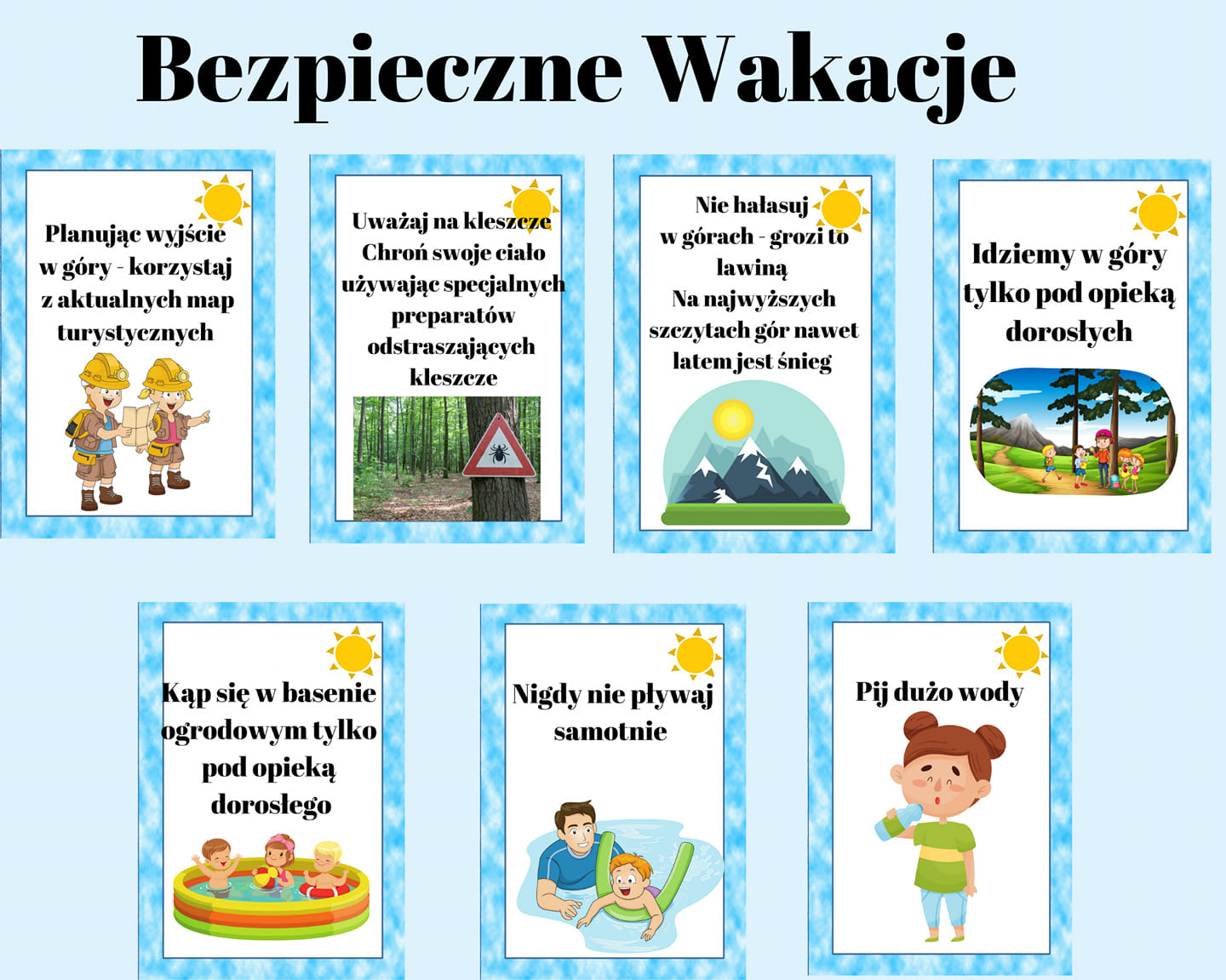 Bezpieczne Wakacje Plan Pracy Przedszkole Chomikuj