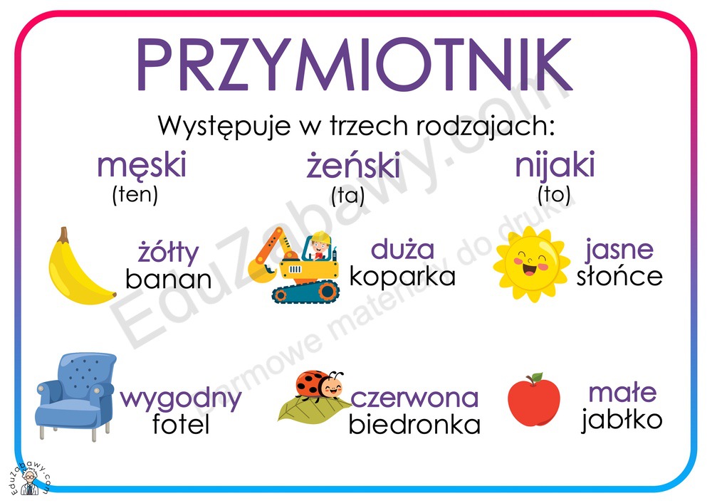 Uzupelnij Opis Obrazu Przymiotnikami Imieslowami Przymiotnikowymi
