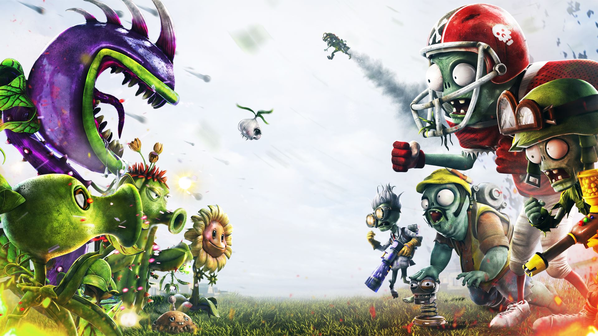 Plants vs. Zombies Garden Warfare Celebrates Reaching 8 Million Players Plants Vs Zombies Garden Warfare 1