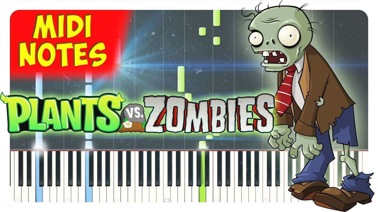 Plants vs. Zombies - Theme Song Piano Cover (Piano Sheets + midi) - YouTube Plants Vs Zombies 1 Music