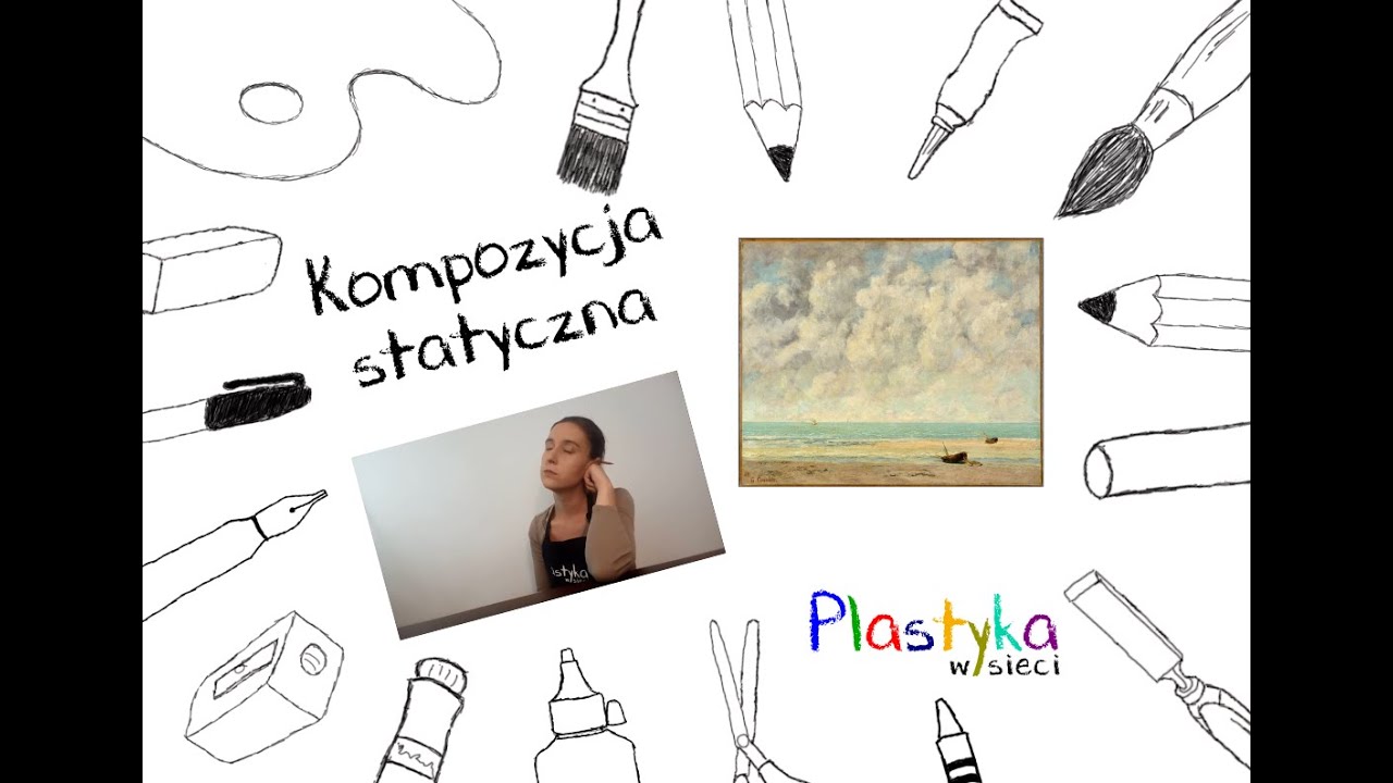 Plastyka w sieci - lekcja plastyki: Kompozycja statyczna - YouTube Co Narysować Na Plastyke Temat Dowolny