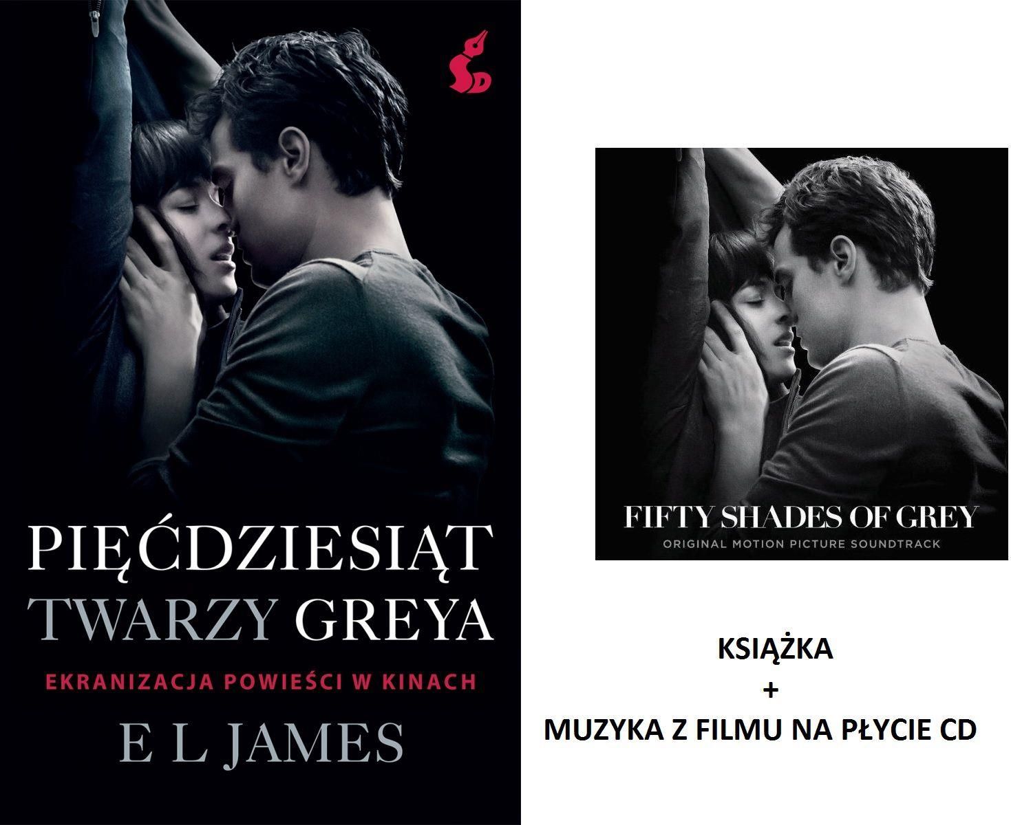 Płyta kompaktowa 50 Pięćdziesiąt Twarzy Greya Książka Soundtrack CD Muzyka Z Filmu 50 Twarzy Greya