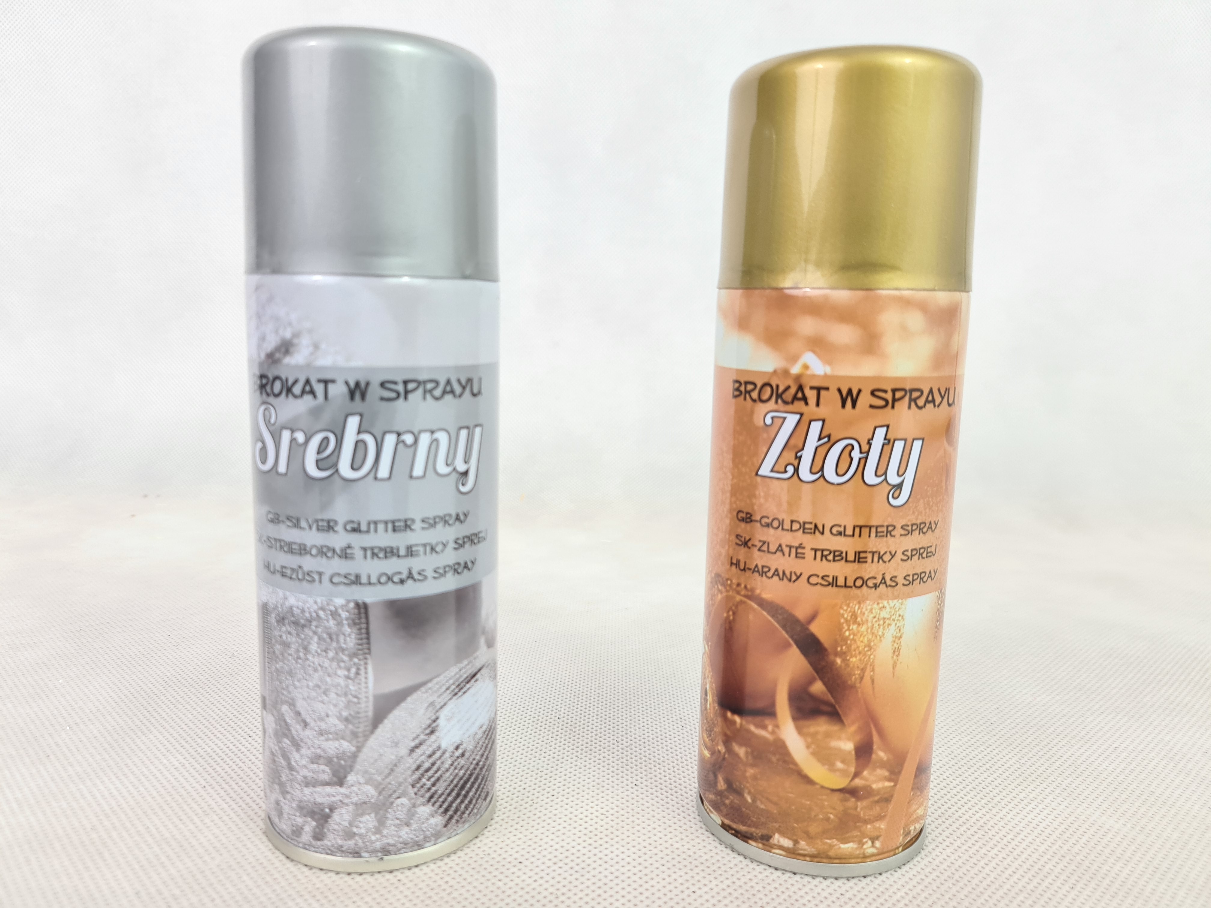 PMYAX9518 Ozd.boż. Brokat w sprayu 250 ml 85g - LakiHurt Brokat W Sprayu Do Ciala