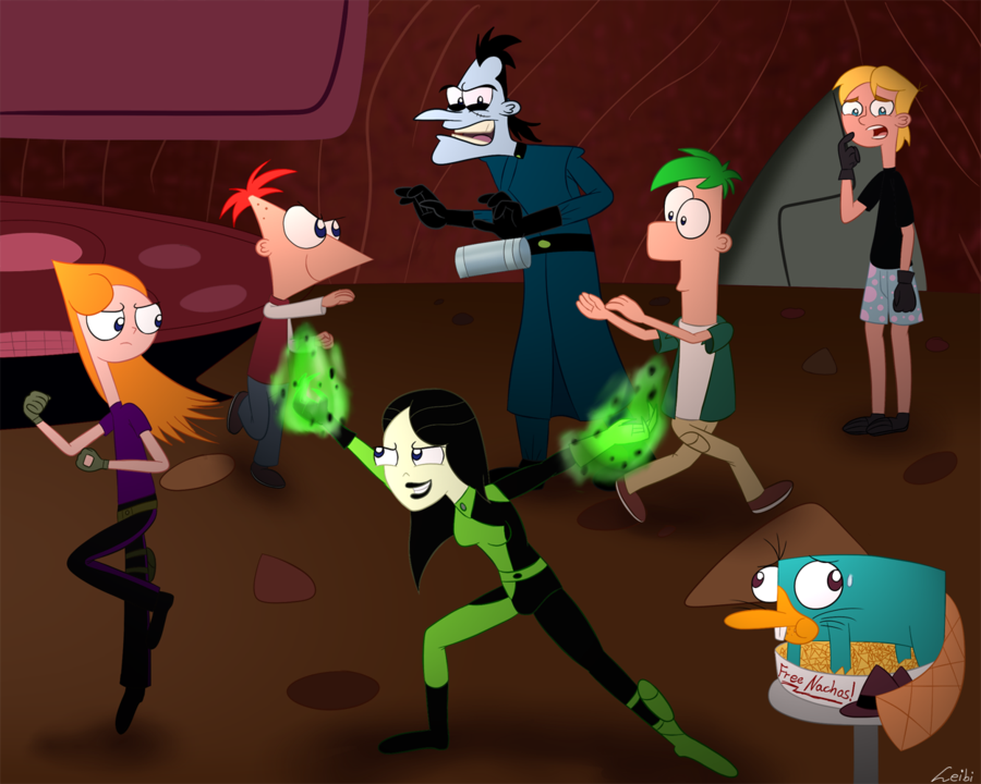 PnF (KP) - Nothing is Impossible | Phineas and ferb, Cartoon crossovers Phineas And Ferb Kim Possible