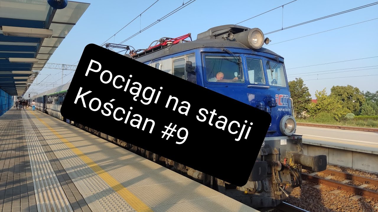 Pociągi na stacji Kościan #9 - YouTube Piosenka Stoi Pociag Na Stacji