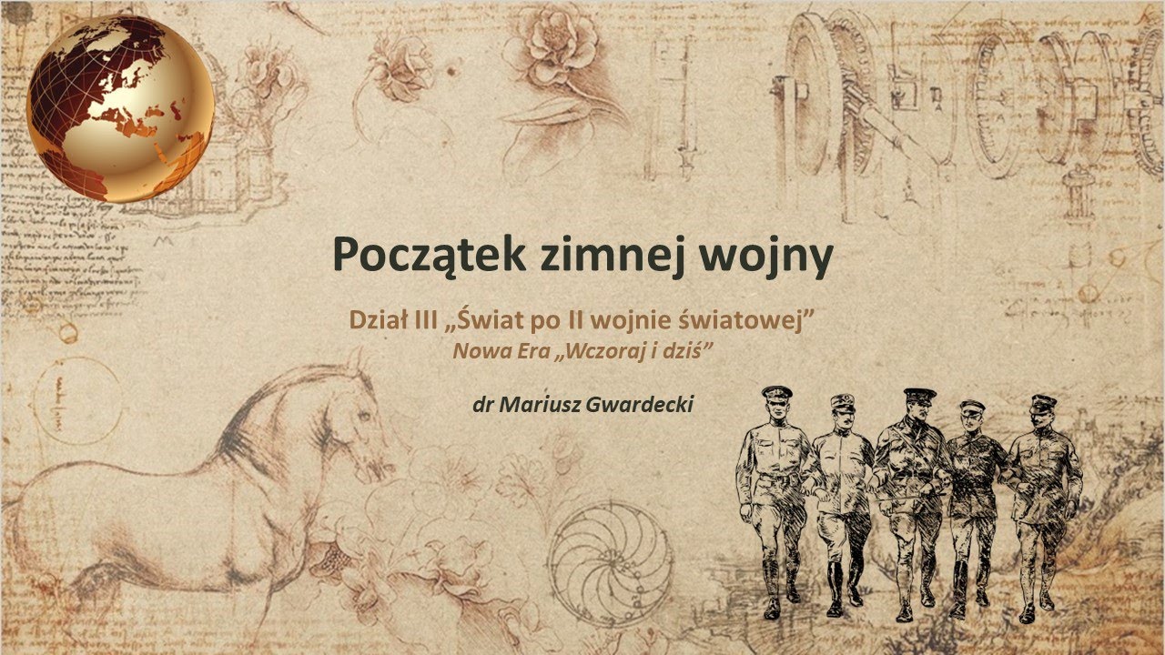 Zimna Wojna Sprawdzian Klasa 8