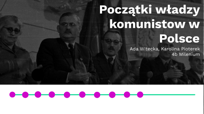 Poczatki Wladzy Komunistw W Polsce Klasa 8