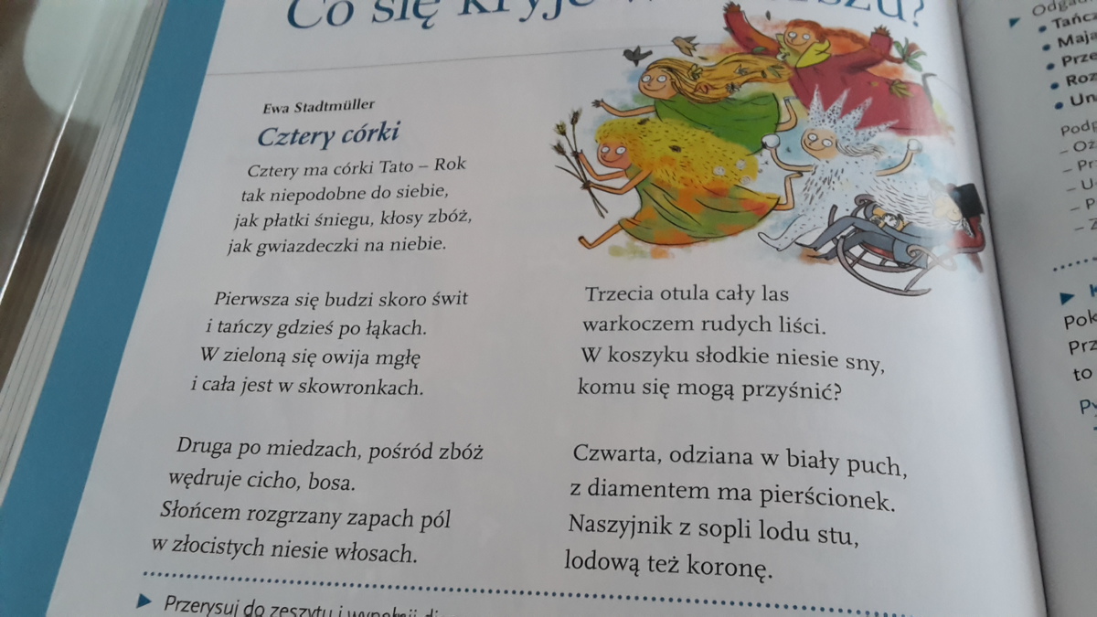 Podaj Wszystkie Epitety Dotyczące Drugiej Córki Z Wiersza