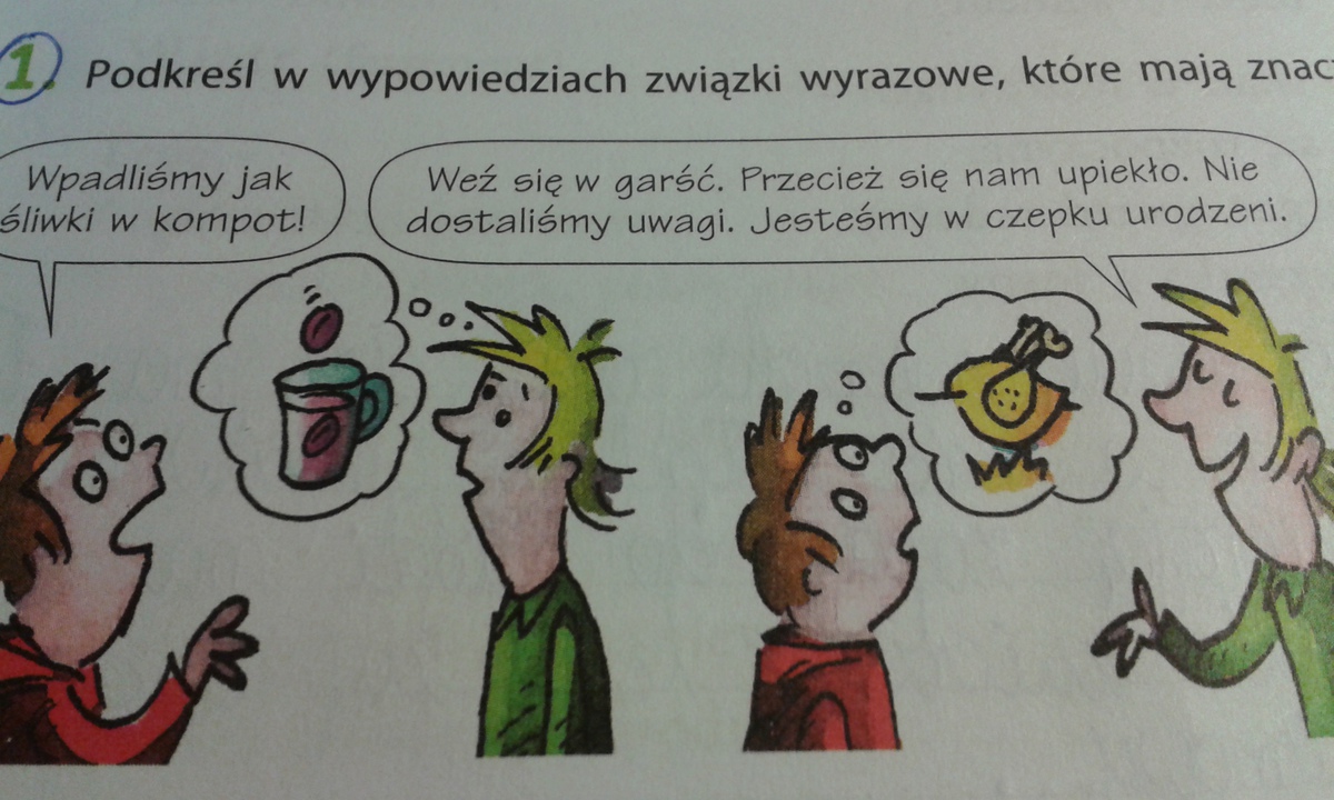 podkresl w wypowiedziach zwiazki wyrazowe ktore maja znaczenie Podkresl Przydawki W Poszczegolnych Wypowiedziach