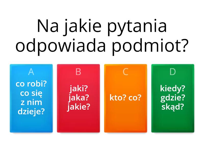 Na Jakie Pytania Odpowiada Dopełnienie