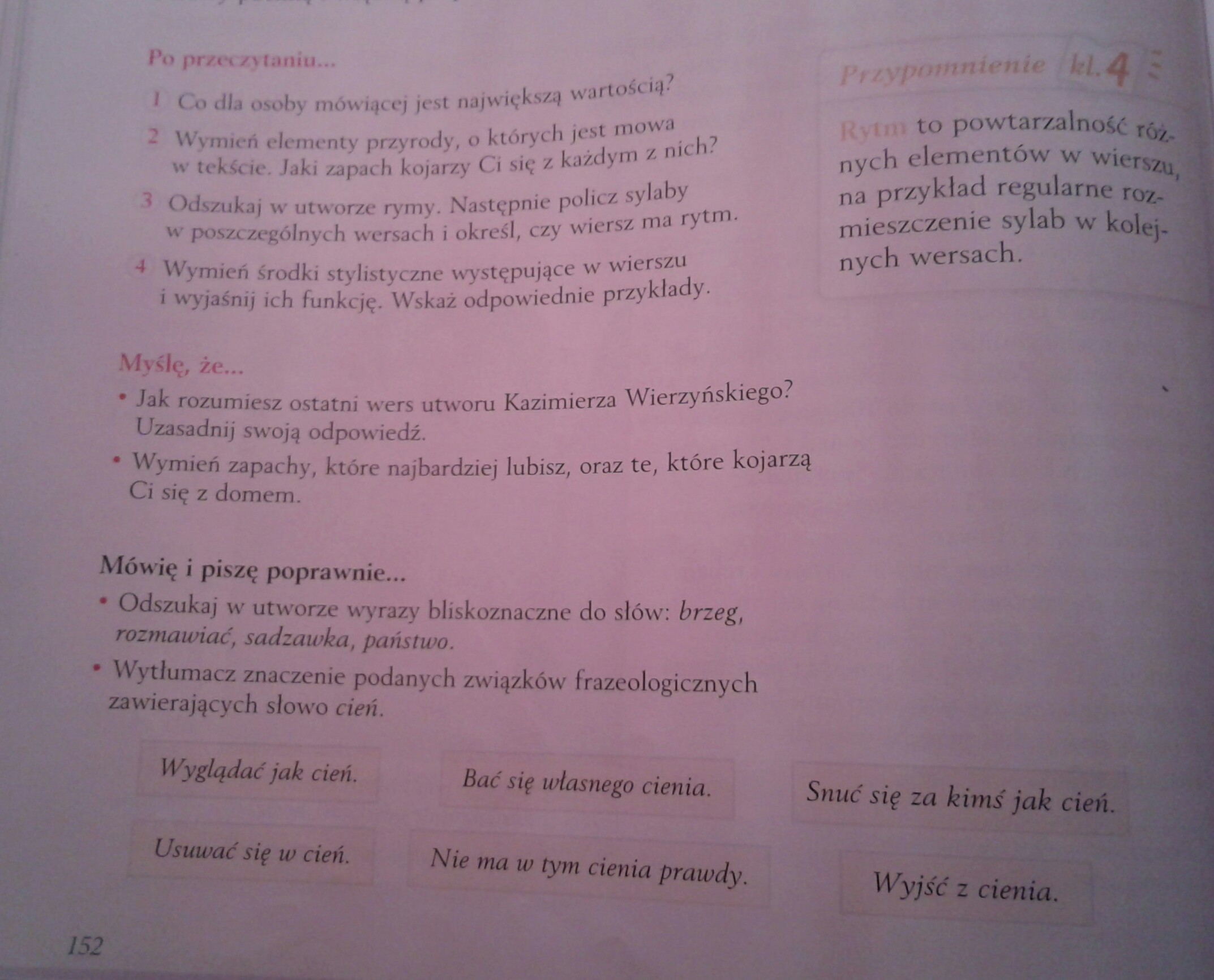 W Podanych Zdaniach Podkreśl Orzeczniki