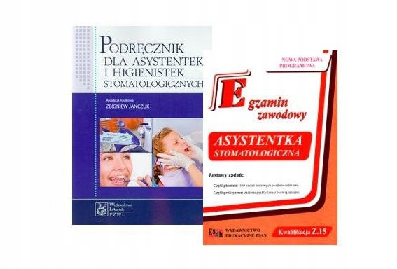 Podręcznik dla asystentek i higienistek +Testy ASY - 7998841637 Testy Egzaminacyjne Dla Asystentek Stomatologicznych