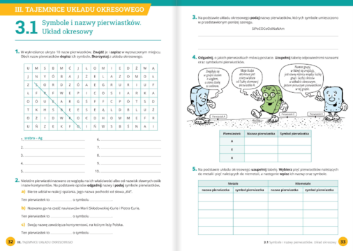 Podręcznik do chemii Klasa 7 - Chemia bez tajemnic | WSiP.pl Wsip Chemia Klasa 7 Sprawdziany